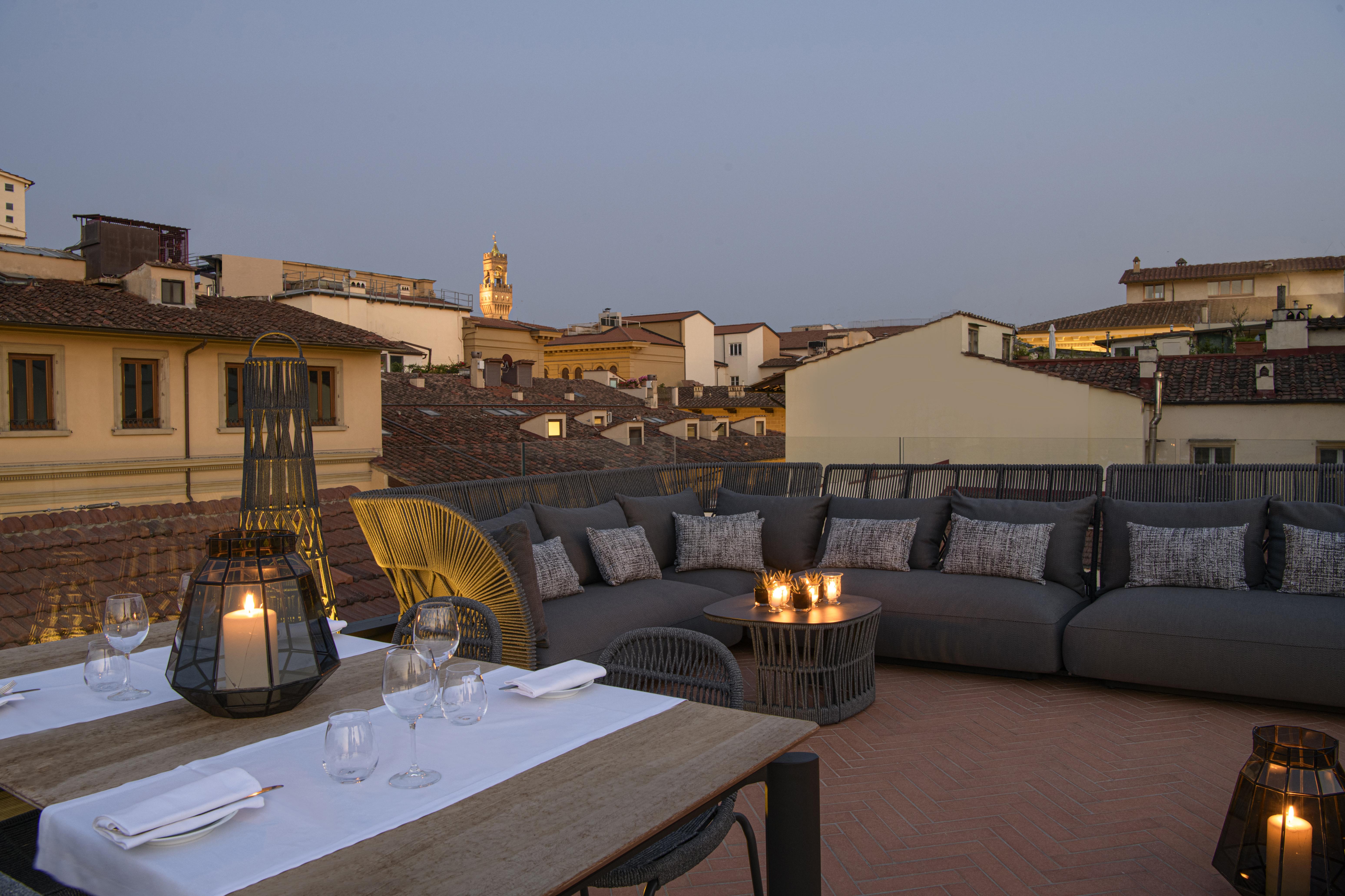 Helvetia&Bristol Firenze - Starhotels Collezione Ngoại thất bức ảnh Rooftop terrace