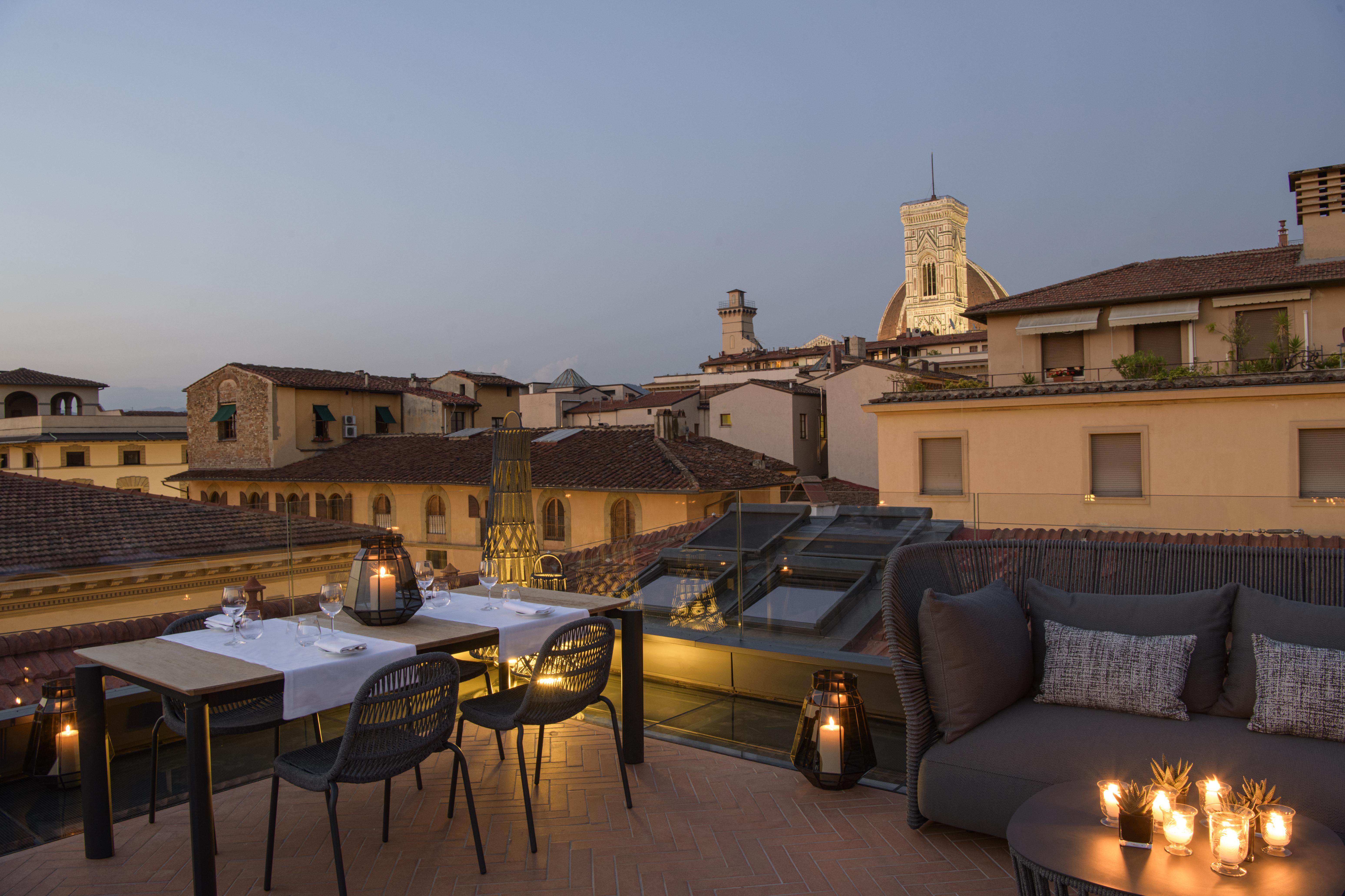 Helvetia&Bristol Firenze - Starhotels Collezione Ngoại thất bức ảnh Rooftop terrace