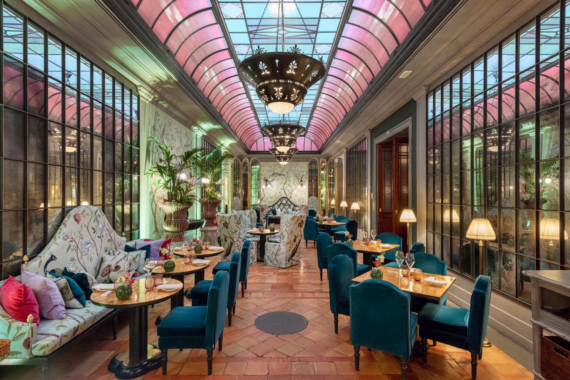 Helvetia&Bristol Firenze - Starhotels Collezione Ngoại thất bức ảnh The restaurant in 2019