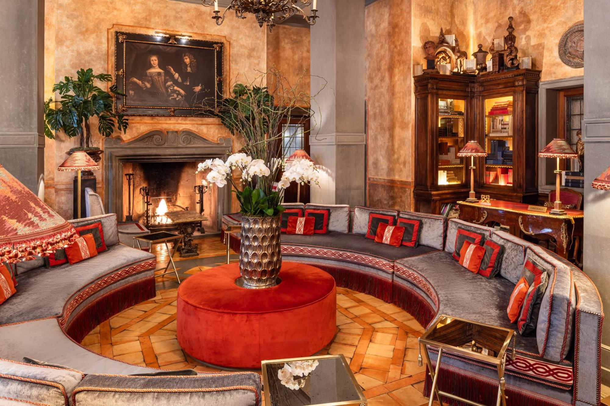 Helvetia&Bristol Firenze - Starhotels Collezione Ngoại thất bức ảnh The living room