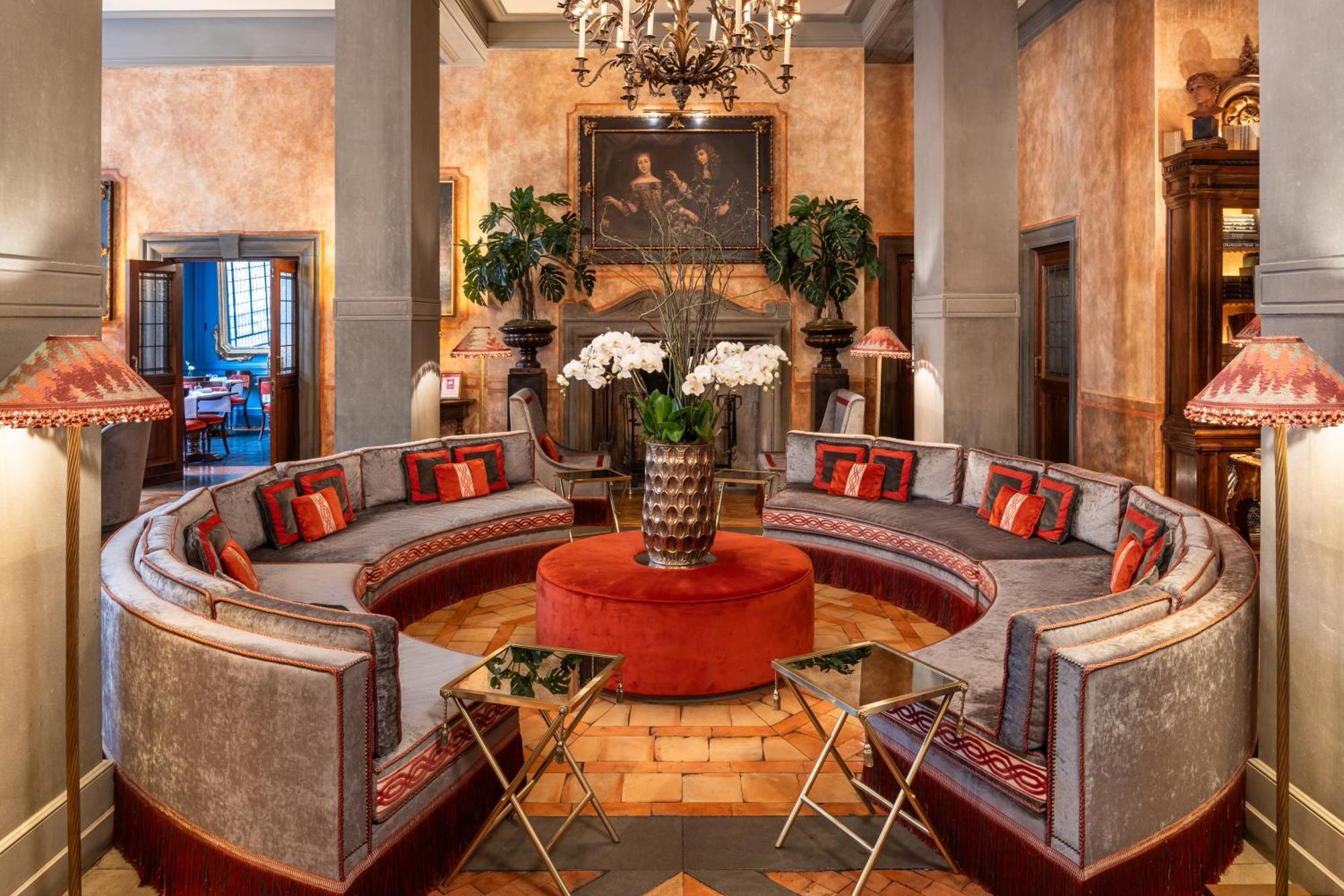 Helvetia&Bristol Firenze - Starhotels Collezione Ngoại thất bức ảnh The lobby of the hotel